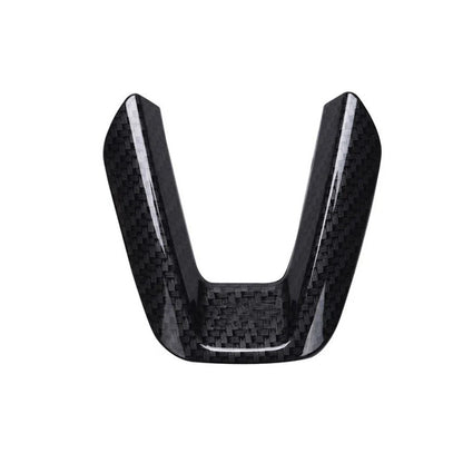 Carbon Fiber Style ABS Steering Wheel Center Trim Cover for MAZDA 3 CX-5 CX-9
