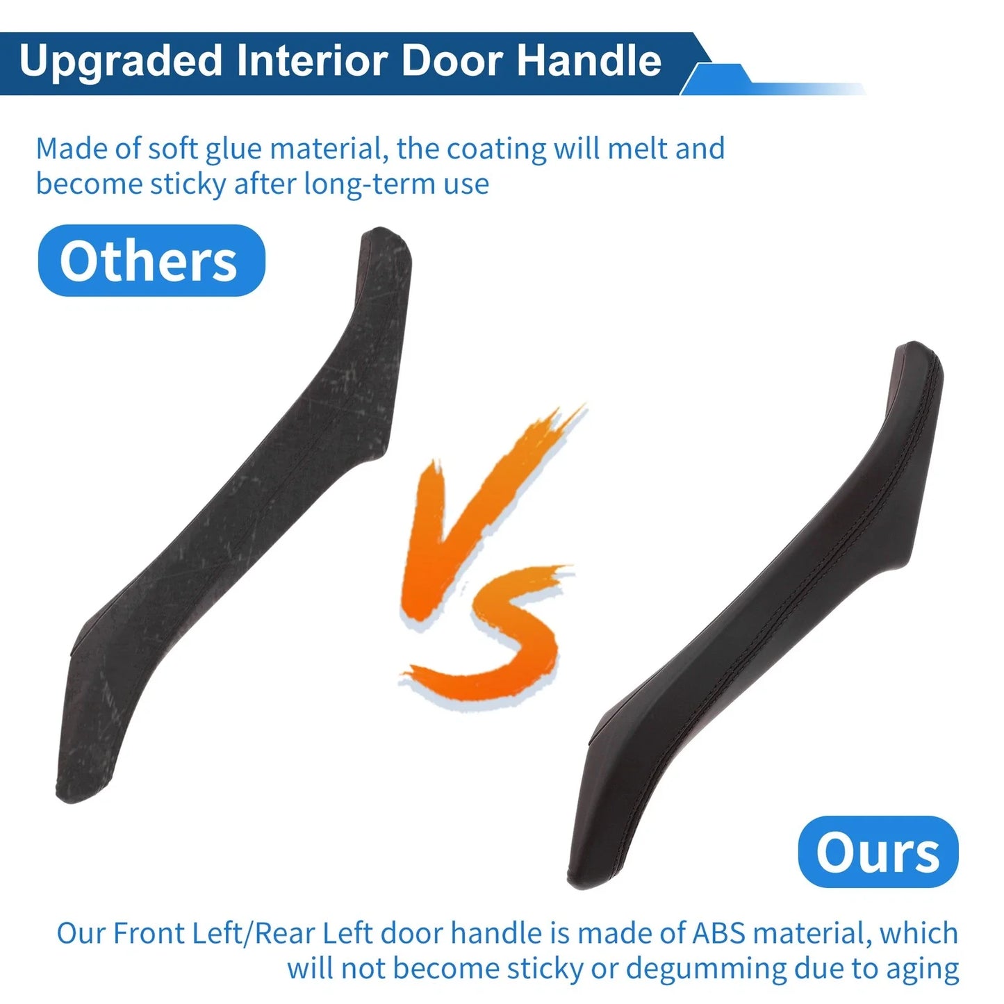 Inner Door Panel Handle for BMW F10 F11 F18 Deep Brown (2010 - 2017)