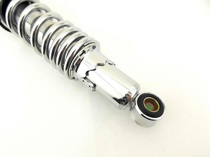 300mm JBS Chrome Rear Shock Absorbers for Yamaha XVS125 Drag Star (2000-2017)