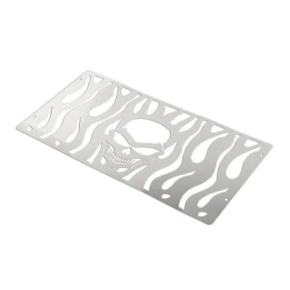 Skull Radiator Grill Guard Cover for Honda GL1500 (All Years) Stainless