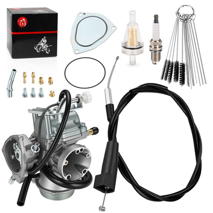 Carburetor and Throttle Cable for Suzuki Ozark 250 (2002–2007)