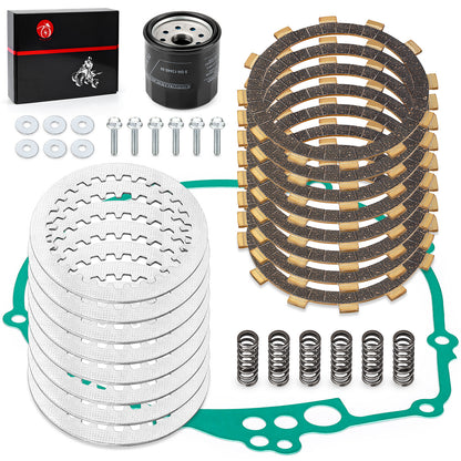 Clutch Friction and Steel Plates Kit for Yamaha R6S YZF-R6S (2006–2009)