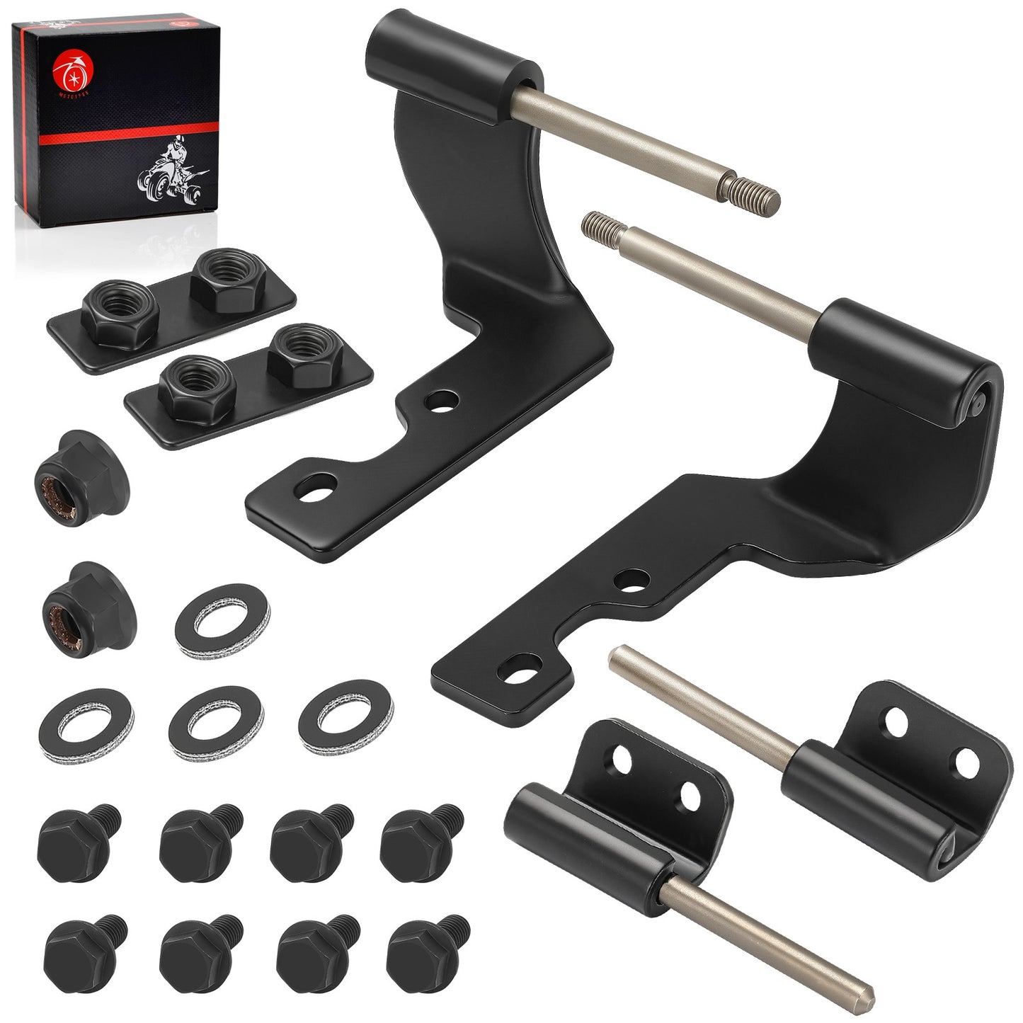 Half Door Hinge Hardware for Polaris Ranger Crew XP 1000 (2019–2025)