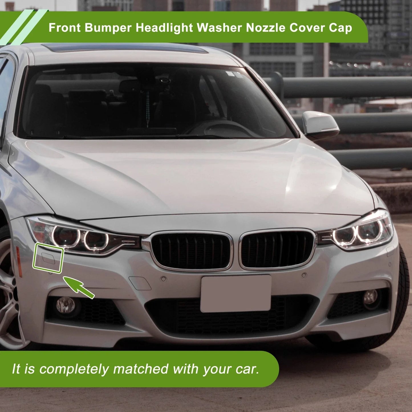 Front Right Washer Nozzle Cover for BMW 320i (2013-2018)