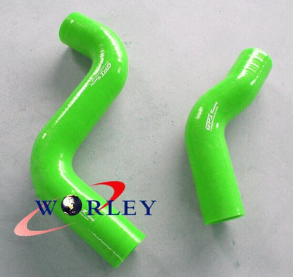 BLUE Radiator Silicone Hose for Toyota Hilux KZN130GW 1KZTE Diesel (1993-1996)