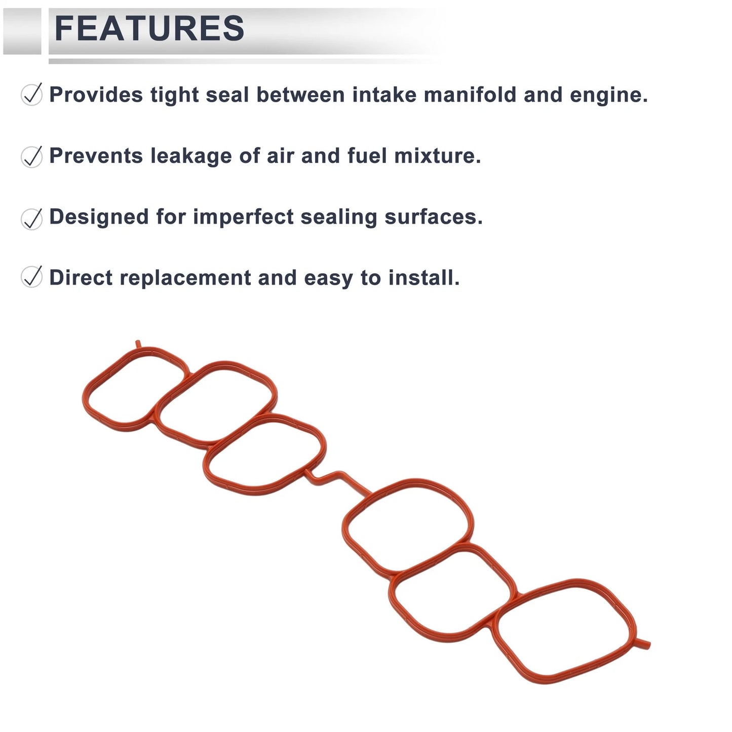 Upper Engine Intake Manifold Gasket for Toyota Highlander (2004–2010) No. 17176-20020