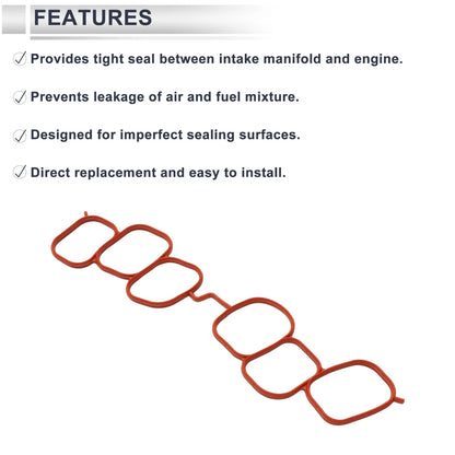 Upper Engine Intake Manifold Gasket for Toyota Highlander (2004–2010) No. 17176-20020