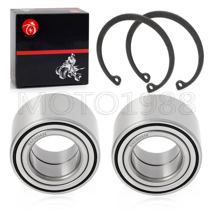 2 x Rear Wheel Bearings+CIRCLIP for Yamaha Grizzly 350-700