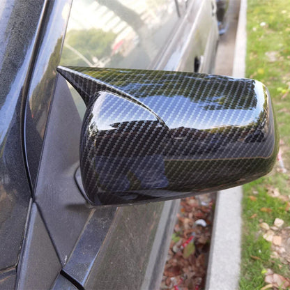 Ox Horn Rear View Mirror Cover for Mitsubishi Lancer EVO (2009–2016)