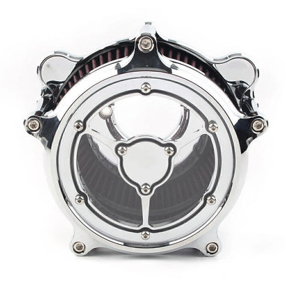 Turbine Spike Air Intake Filter Cleaner for Harley Road Glide FLTR (2008–2016)