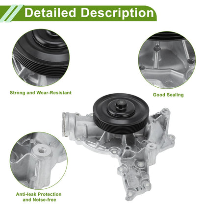 Engine Water Pump for Mercedes-Benz C-Class (2005–2014) No. 2722000901