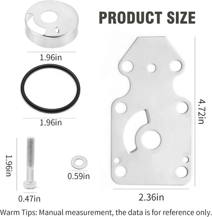 Water Pump Repair Kit for Yamaha 4-Stroke 6-9.9 HP Outboard (1990–2023)