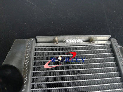 Aluminum Radiator + Black Hose for Suzuki GT750 (1972-1977)
