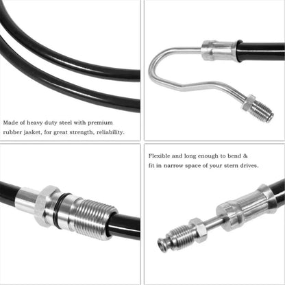 Powertrim Hose for Volvo Penta DPH DPR Sterndrives (Replaces 3809559)