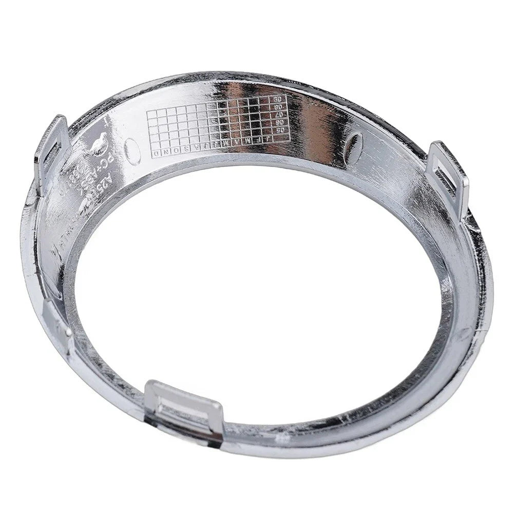1 Pair Chrome L+R Bumper Fog Light Bezel Ring Cover for Benz W251 R320 (2006–2012)