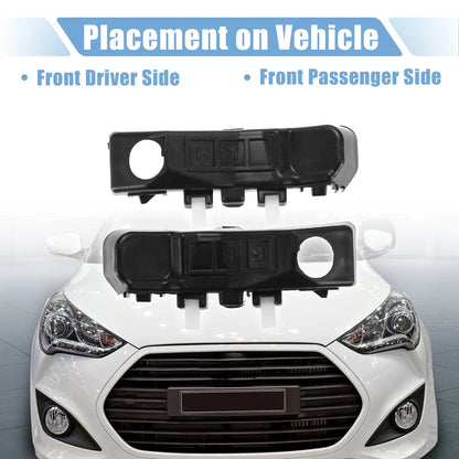 Front Bumper Bracket for Hyundai Veloster (2012-2017) - 1 Pair