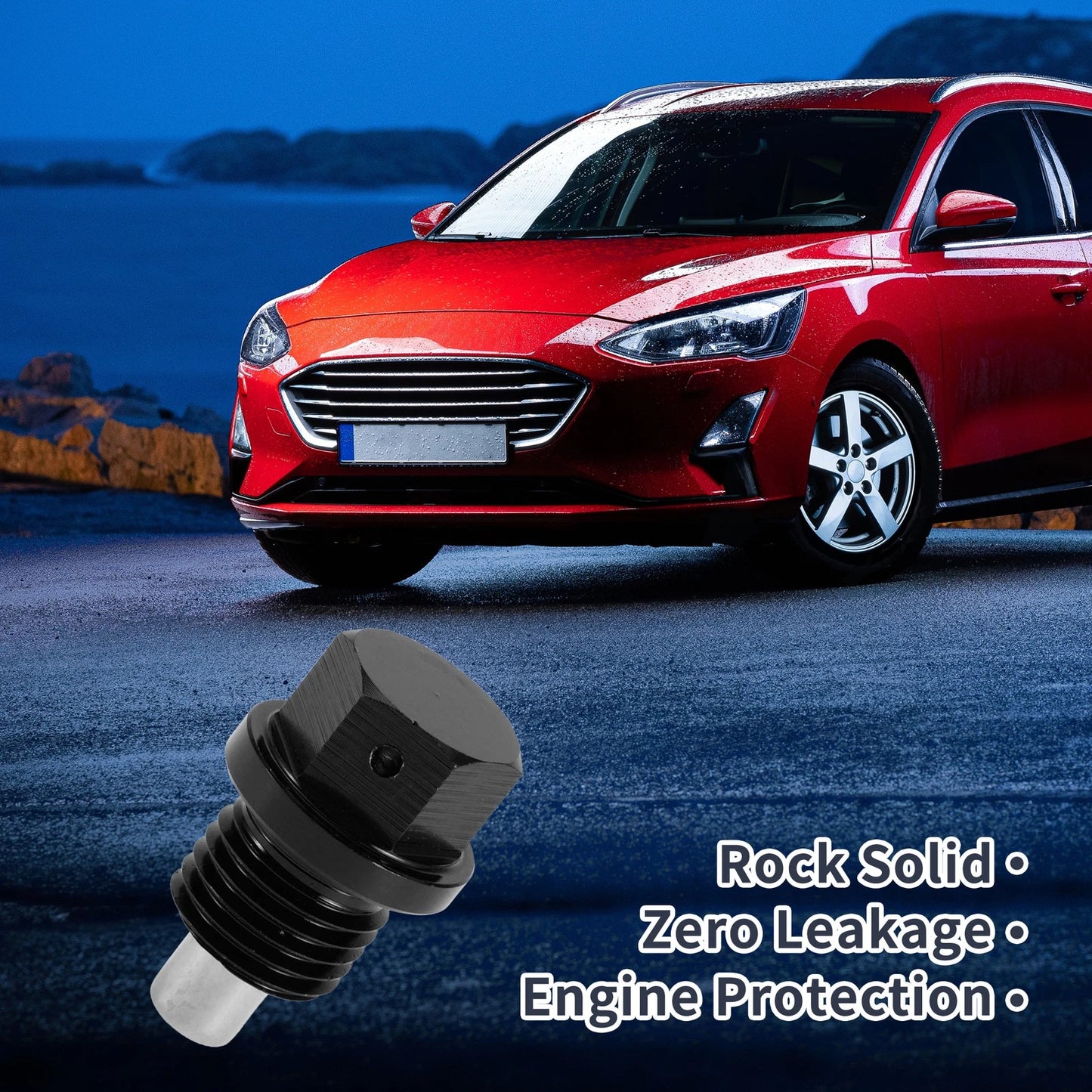 Set of 1 M14x1.5 Engine Oil Drain Plug with Gasket for Car Motorcycle Boat