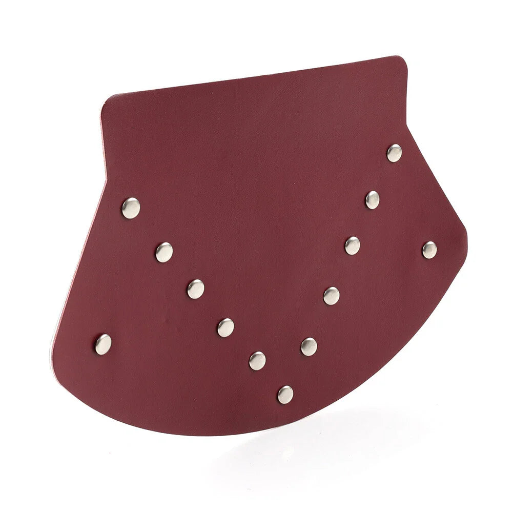 Rear Fender Mudguard Cover PU Leather Red for Harley Sportster 883XL (2004-2023)