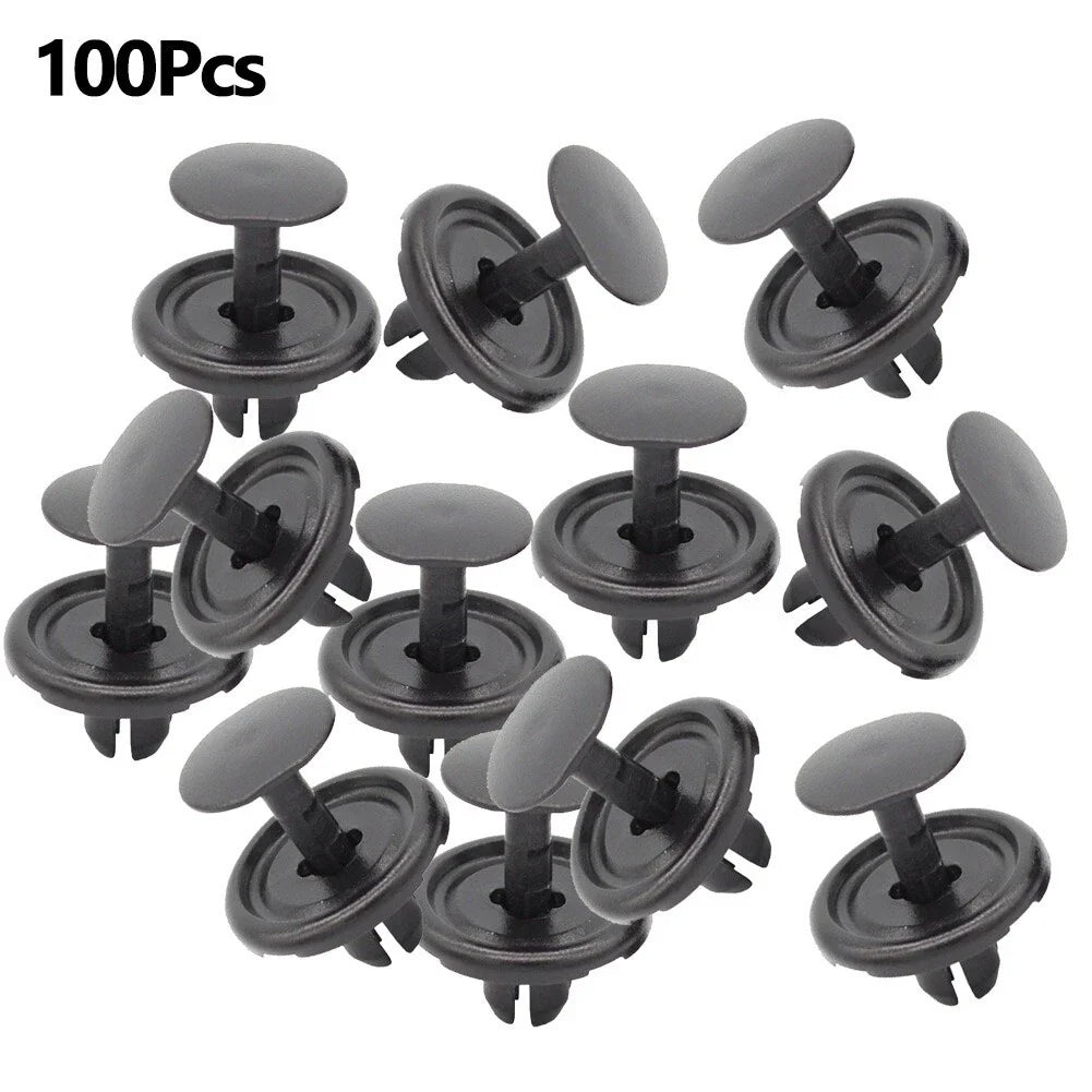 100 x Nylon Clip 20mm x 9mm Fender Liner Retainer
