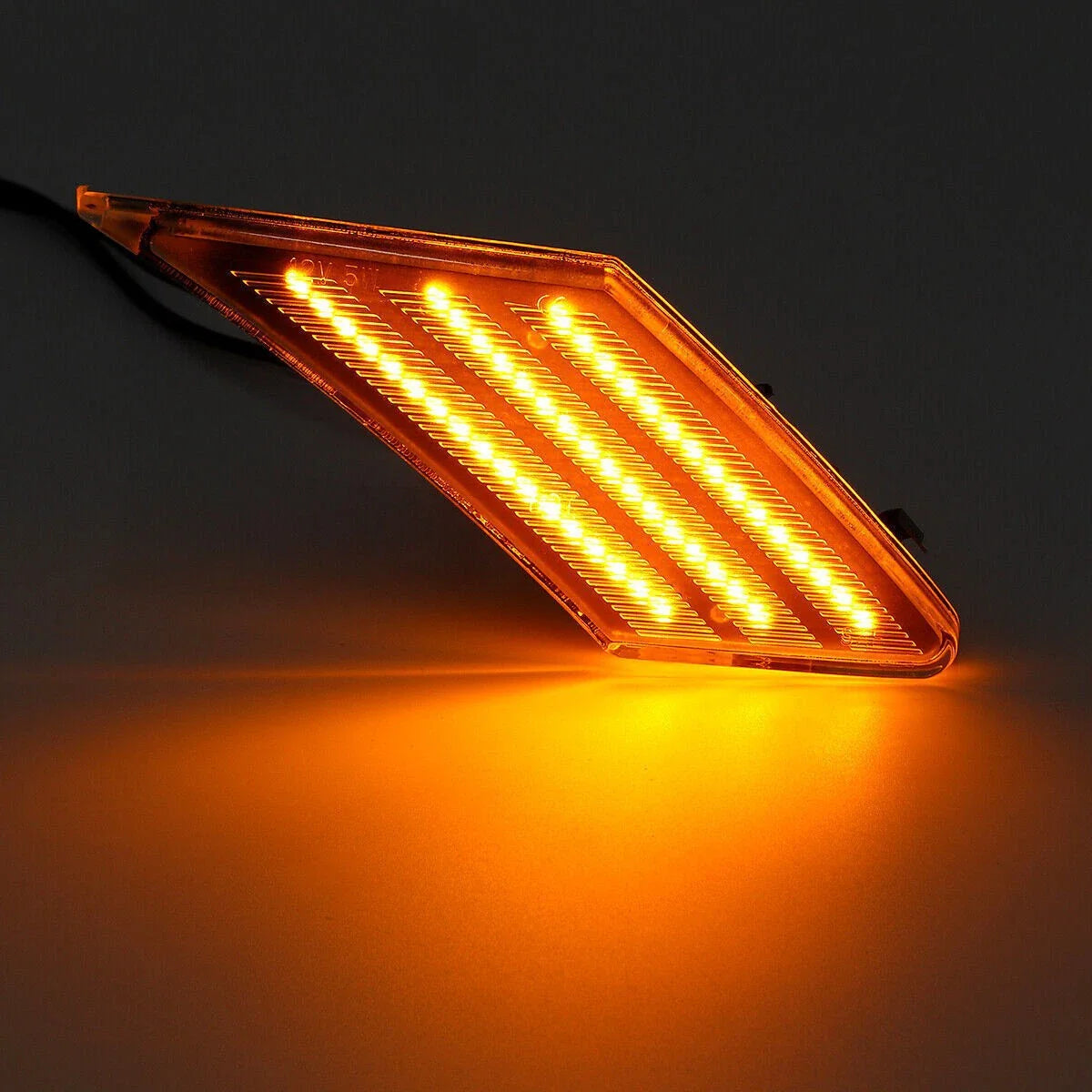 Clear Lens LED Side Marker Bumper Light Lamp for Subaru BRZ/FR-S (2013–2019)