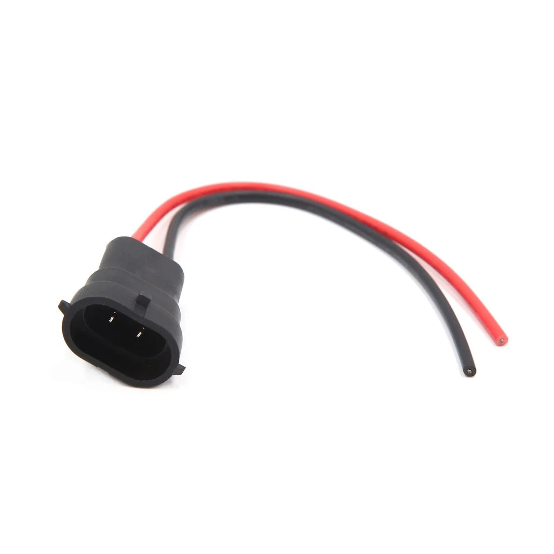 Set of 6 H11 Fog Light Bulb Extension Wire Harness Female Socket Connectors for Car