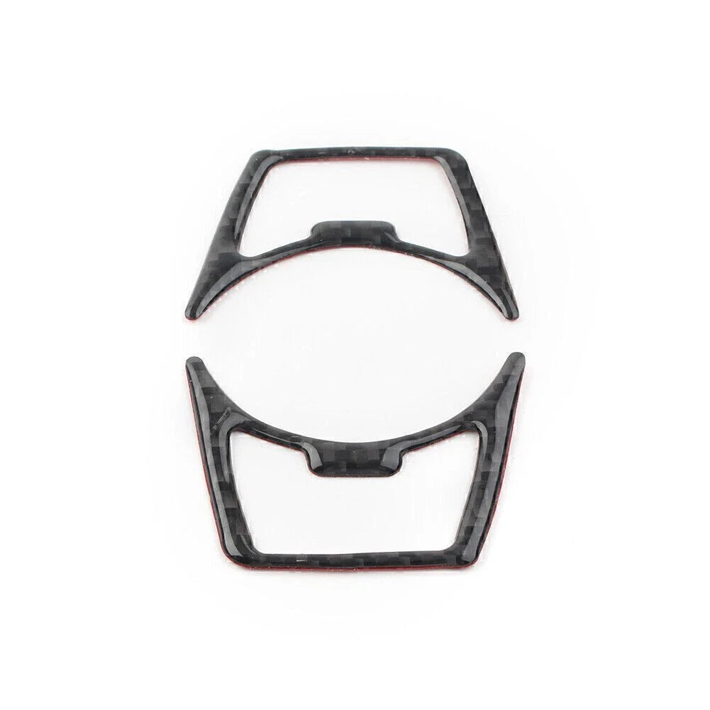 LHD Headlight Switch Cover Trim for Mustang 2015-2019 Carbon Fiber