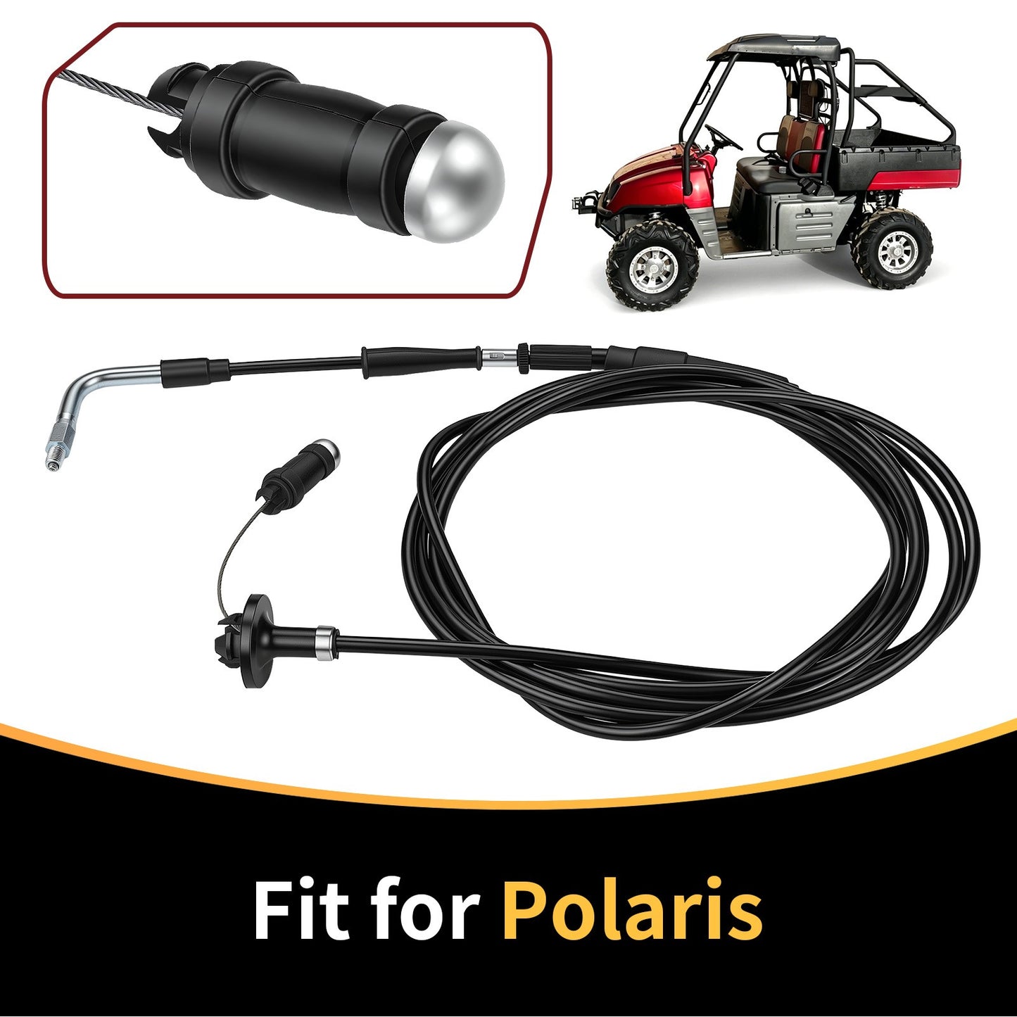 Throttle Cable for Polaris Ranger 700 Crew (2008–2009)