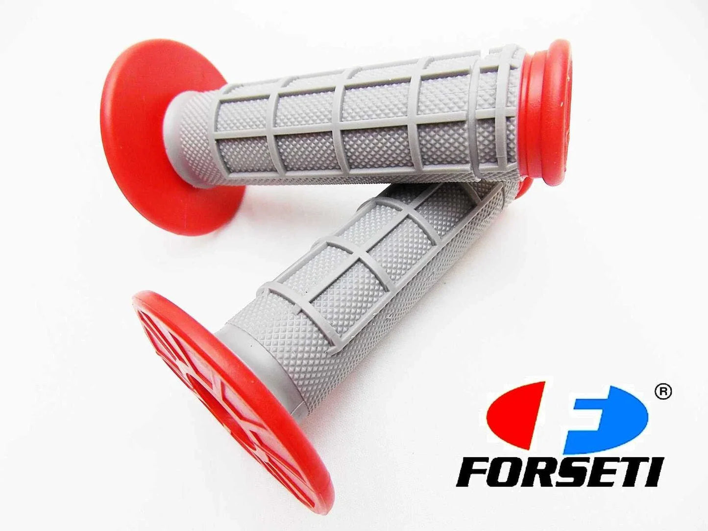 Kawasaki KX125 Forseti Hand Grip Set Red Grey