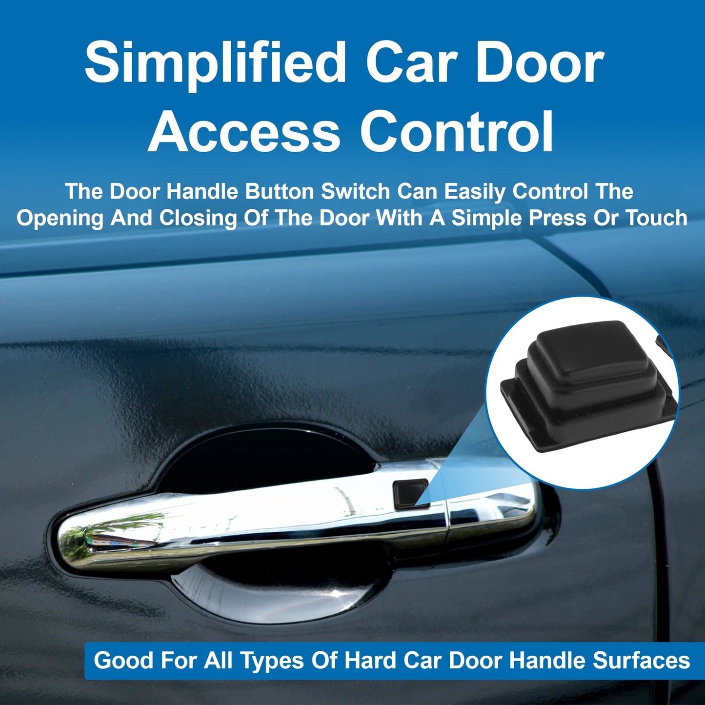 Set of 2 Door Handle Button Switches for Hyundai Tucson (2015–2020)