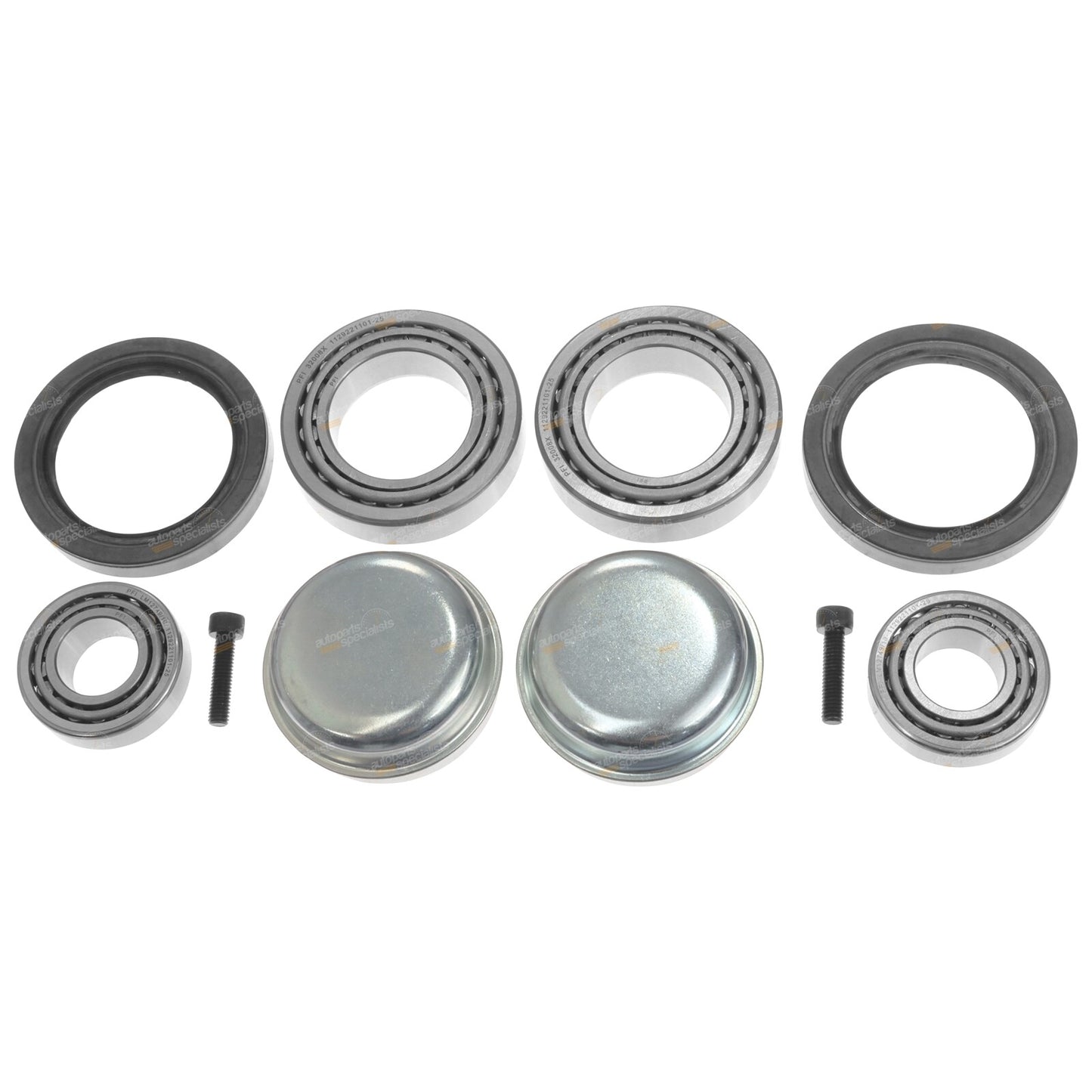 2X Front Wheel Bearing Kits for Mercedes-Benz SL63 AMG (2008–2010)