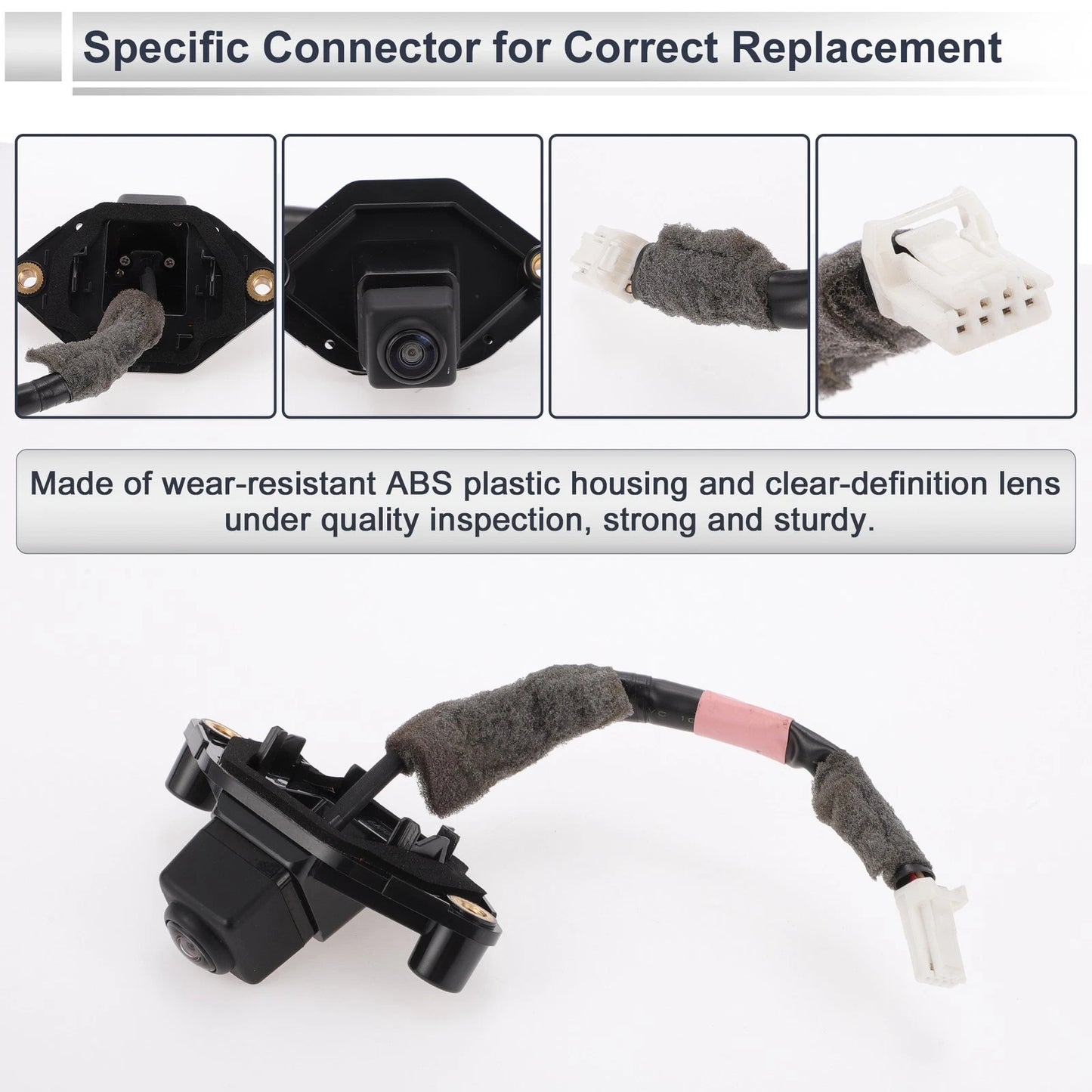 Rear View Camera for Nissan Qashqai (2014–2020) 120-180 Degree