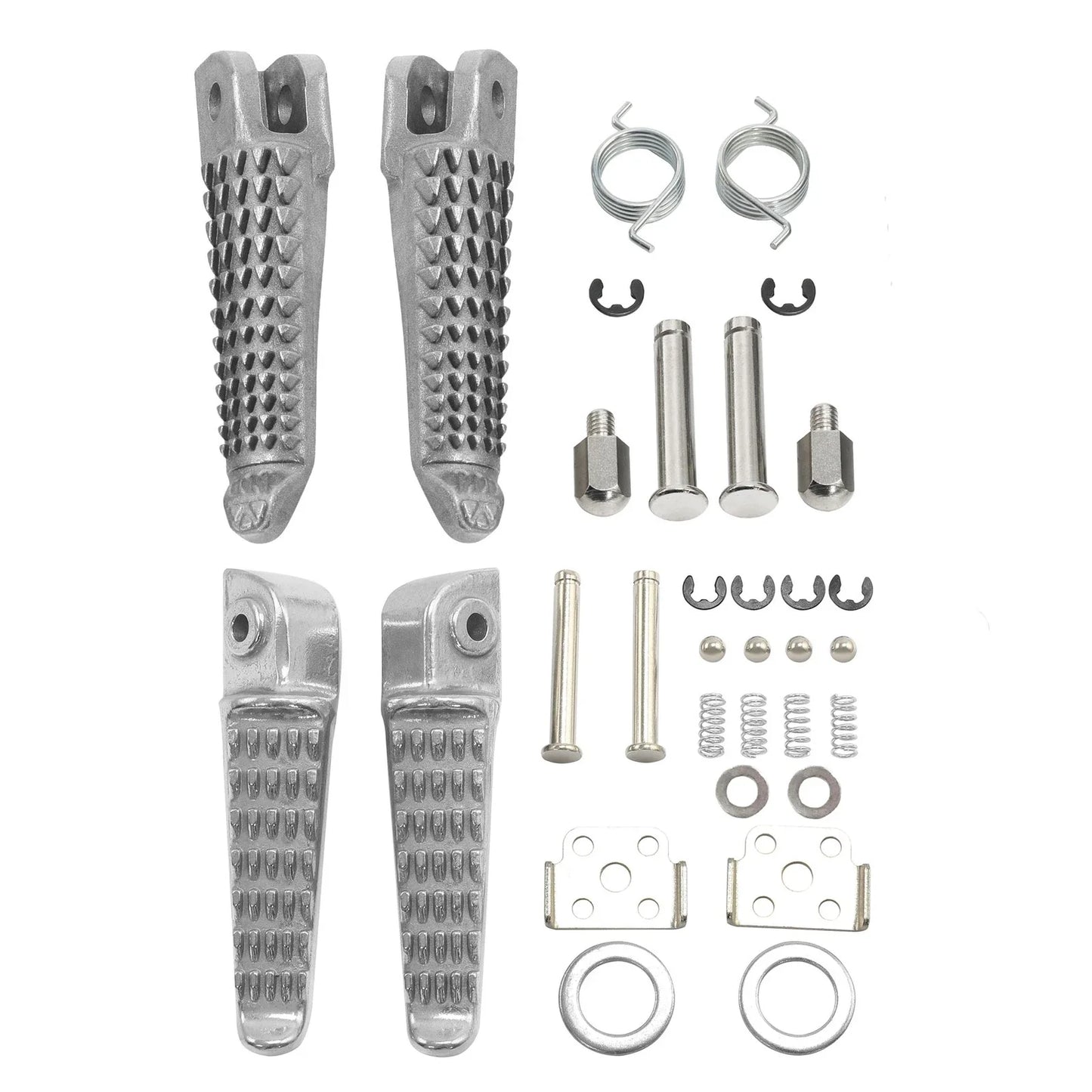 2x Footpegs Driver & Passenger for Kawasaki Ninja 400 Z400 (2018-2024)