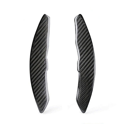 Carbon Fiber Steering Wheel Shift Paddle Shifter for Porsche Macan Cayenne (2014-2023)