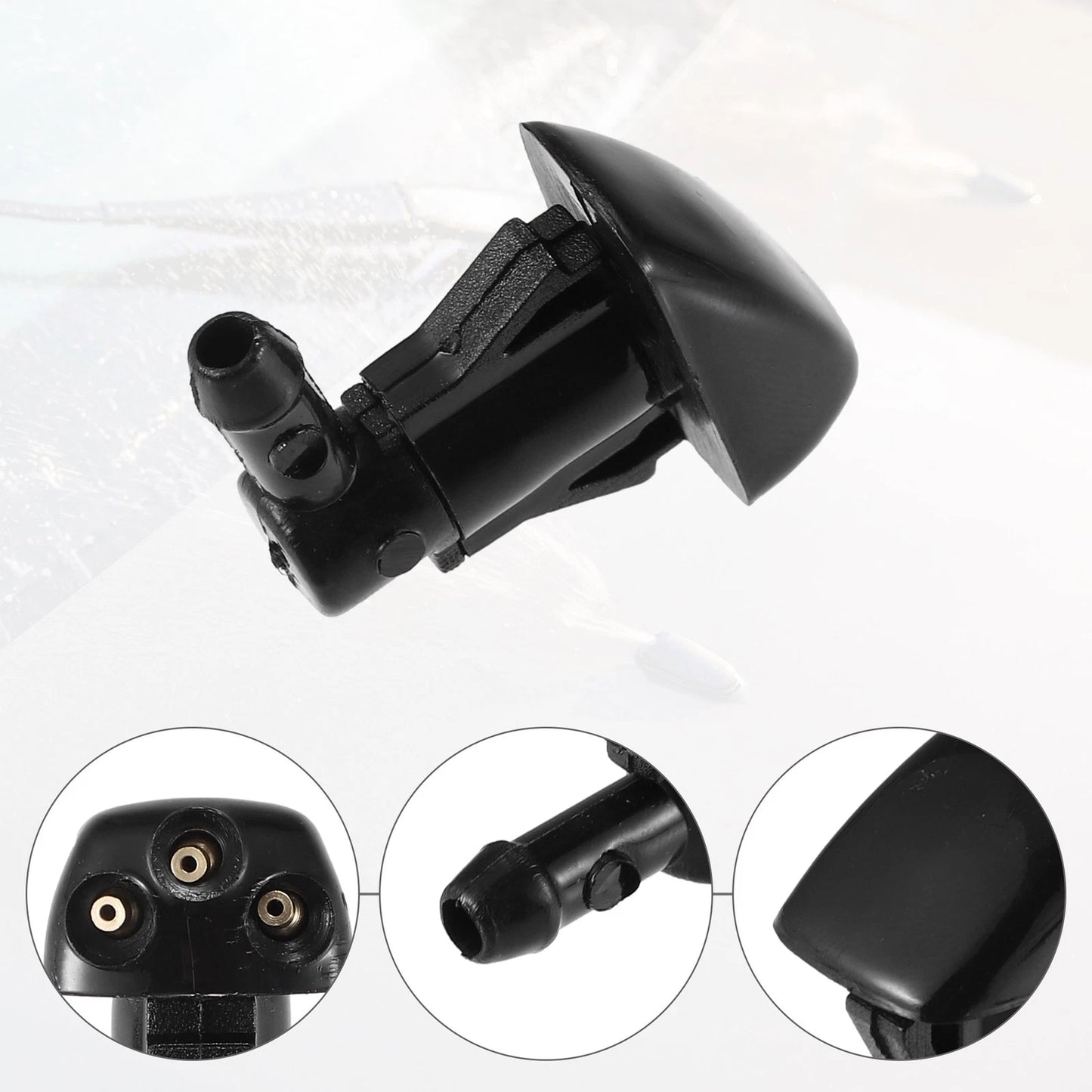 2X Windshield Wiper Washer Nozzle Spray Jet for Hyundai Tucson, KIA