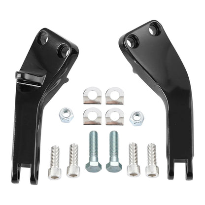 Passenger Foot Peg Mount Brackets for Harley Dyna FXDF FXDL FXDC FXDWG (2006-2017)