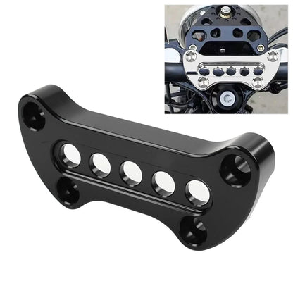6.5" Pullback Handlebar Riser Top Clamp for Harley Dyna FXD Softail Sportster XL
