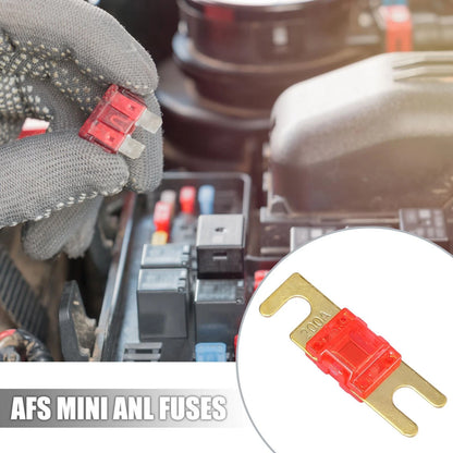 5pcs 200A Mini ANL Fuses for Car Truck Motorcycle Boat Audio (200A)