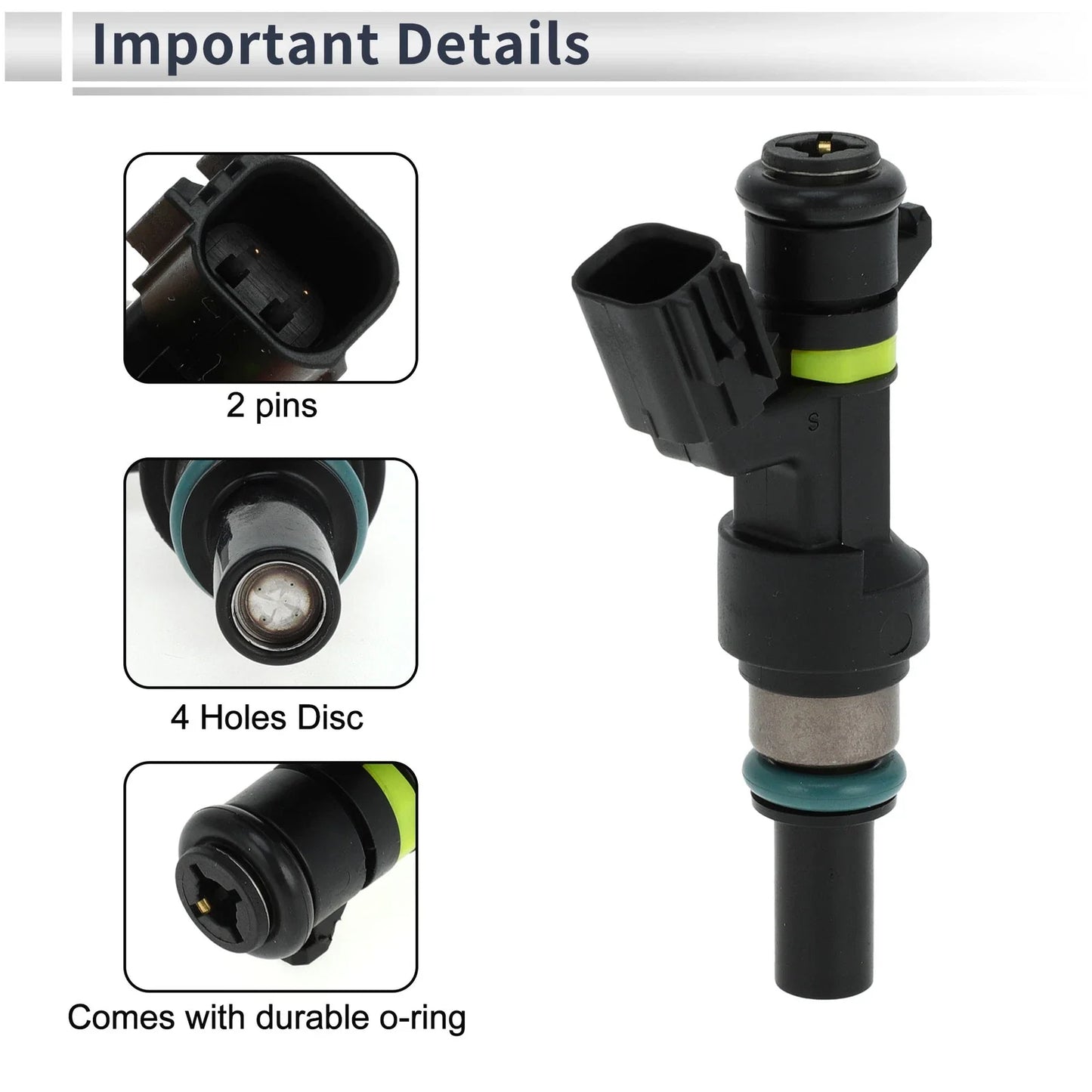 Fuel Injector for HONDA N BOX 2019 (2019) - 1 x Black
