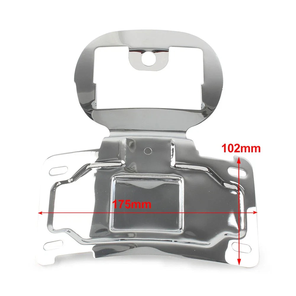 License Plate Relocation Bracket for Harley Touring Motorcycle