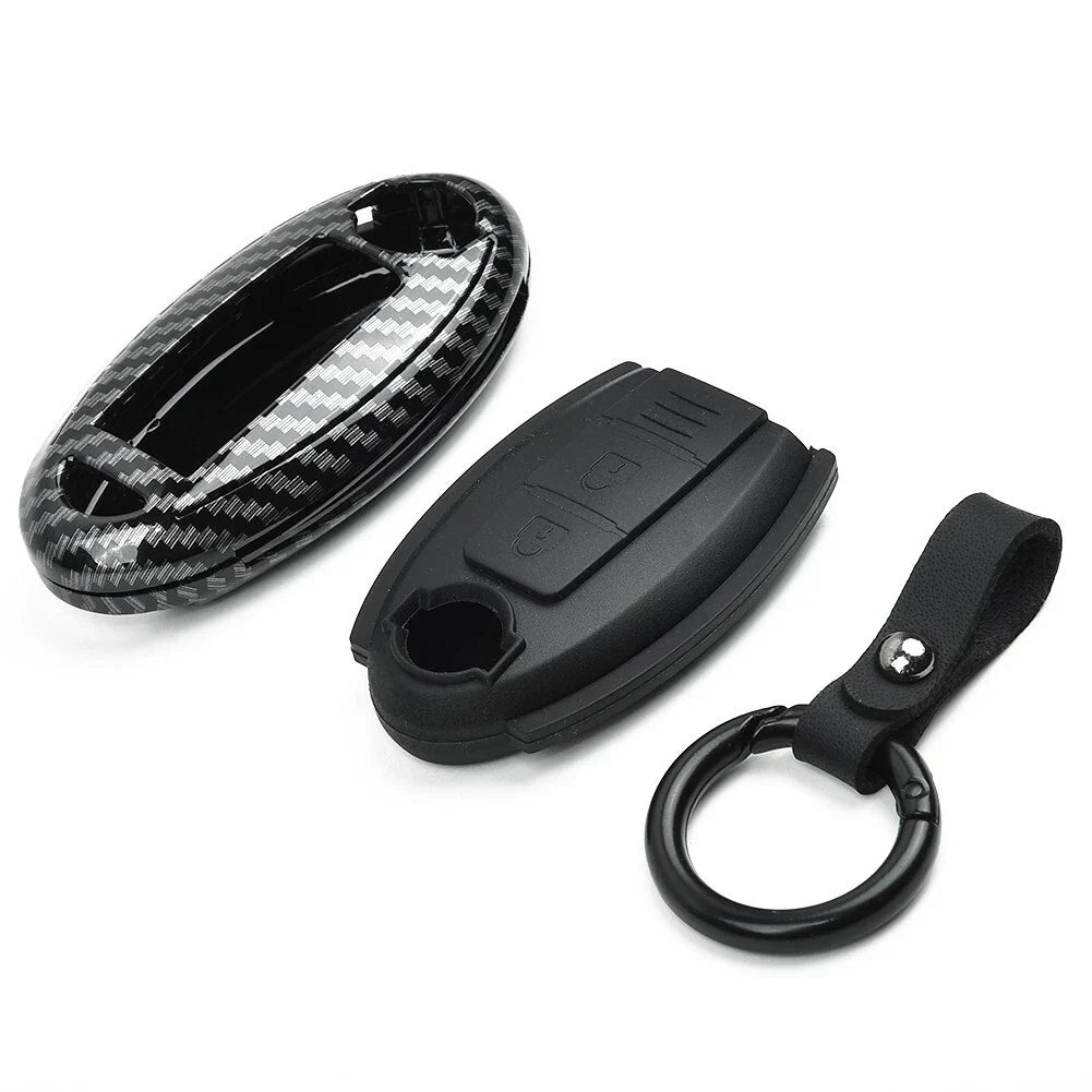 Protector Cover Car Key Case Keychain for Nissan Qashqai Skyline Juke