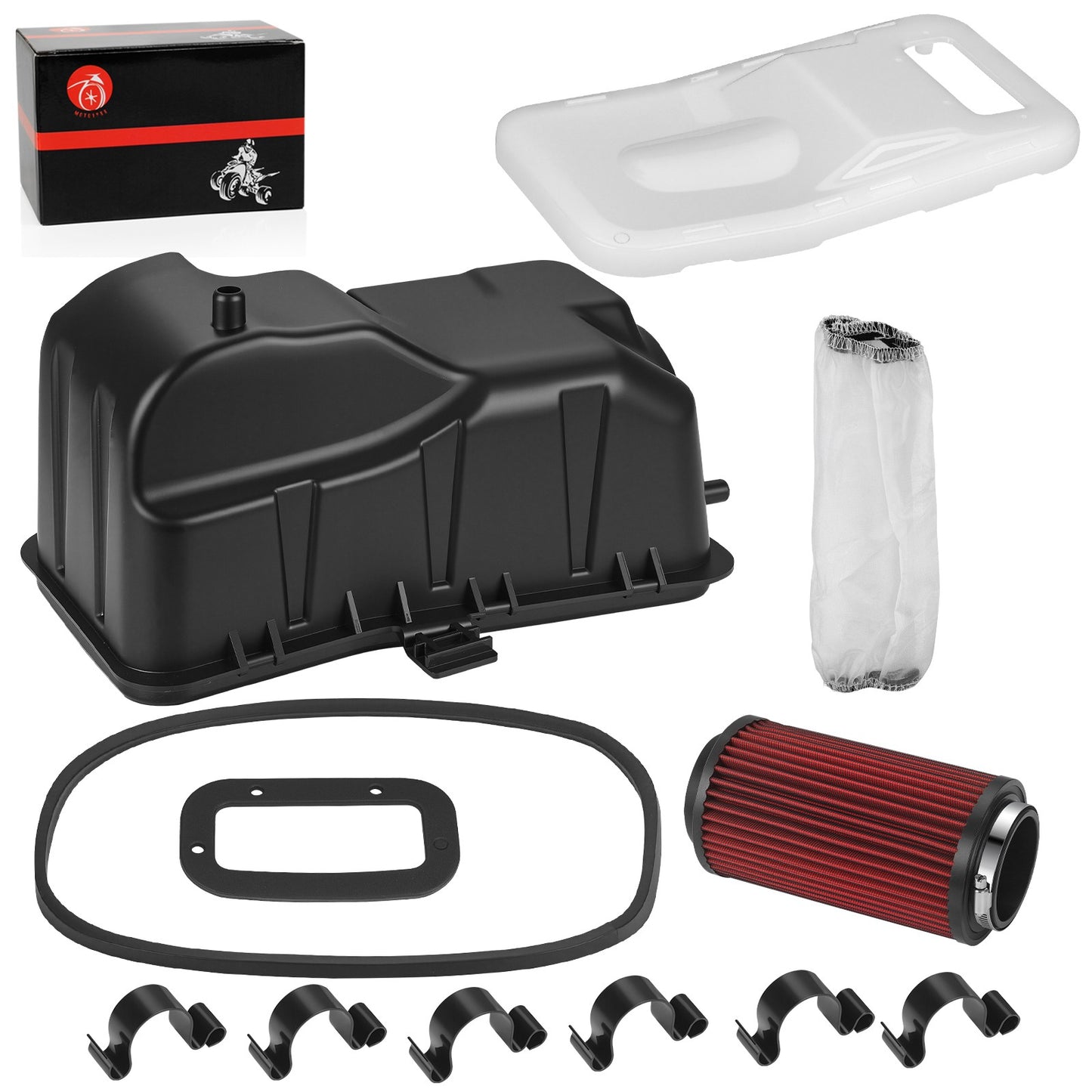 Air Filter Box Lid Cover Seal Kit for Polaris Sportsman 400 450 500 (2001–2010)