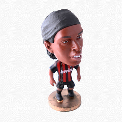 Soccer Player Figurine for AC Milan (Ronaldinho)