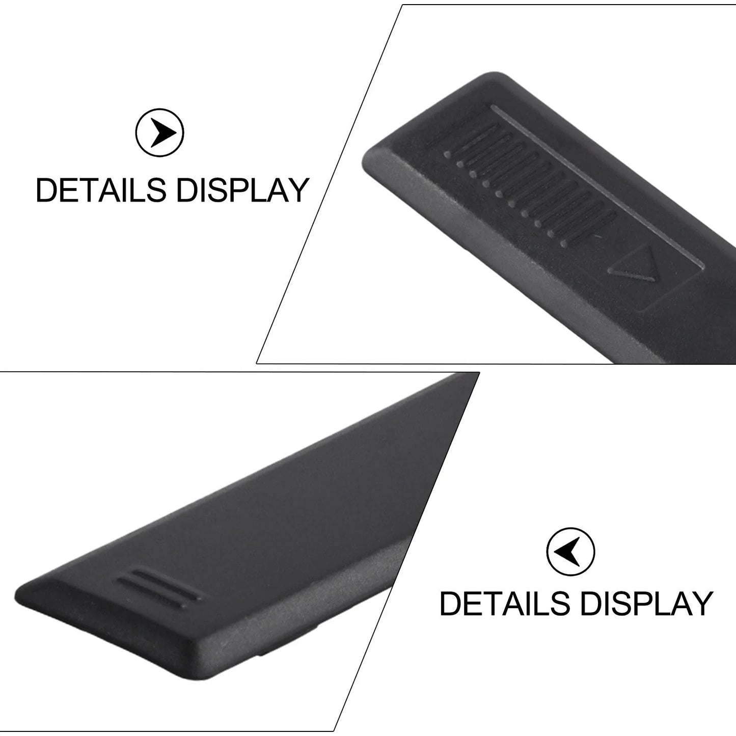 4 x Clip Cover Set for Suzuki Swift Roof Rack Bars Universally Compatible