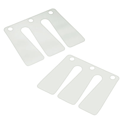 Set of 2 Reed Valves for EZGO 2 Cycle Gas Golf Cart (1980–1988)
