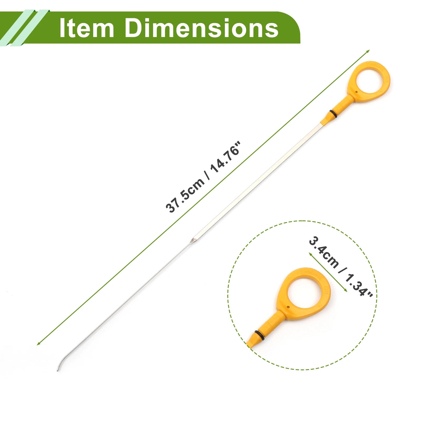 Engine Oil Dipstick No. 1530174110 for Toyota Camry (1997–2001)