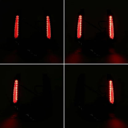 Rear Fender Fascia w/ Red Light for Harley Touring Road Glide King (2009-2013)