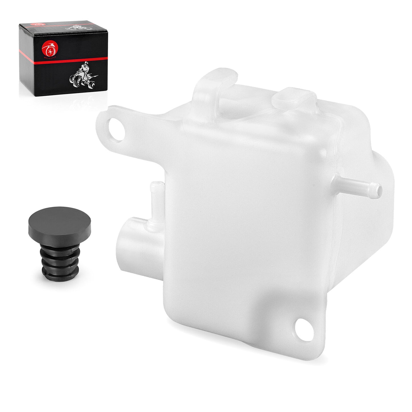 Coolant Reservoir Tank with Cap for Suzuki Quadracer 450 (2006–2009)