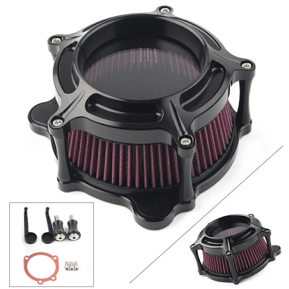 Air Cleaner Intake Filter for Harley Touring Dyna Softail (2000–2023)