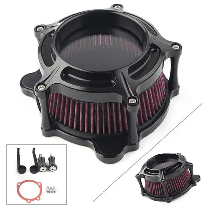 Air Cleaner Intake Filter for Harley Touring Dyna Softail (2000–2023)