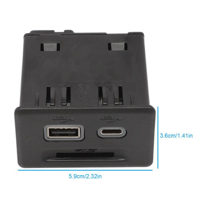 USB Socket for Chevrolet CT6 XT4 XTS Blazer (2018–2020)